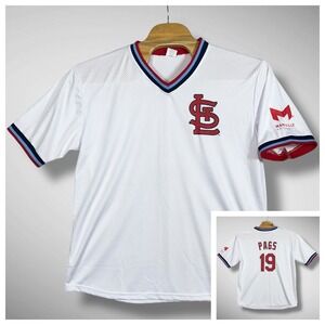 MLB Mesh St. Louis Cardinals Tom Pagnozzi Jersey‎ Mens XL